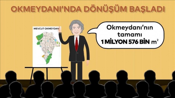 Okmeydanı'ndaki dönüşüm infografikle anlatıldı