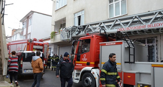 Ordu’da ev yangını: 2 hafif yaralı