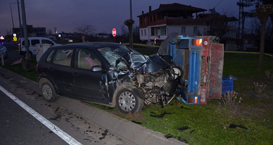 Ordu’da trafik kazası: 1 ölü, 3 yaralı