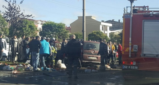 Ordu’da trafik kazası: 1 ölü, 6 yaralı