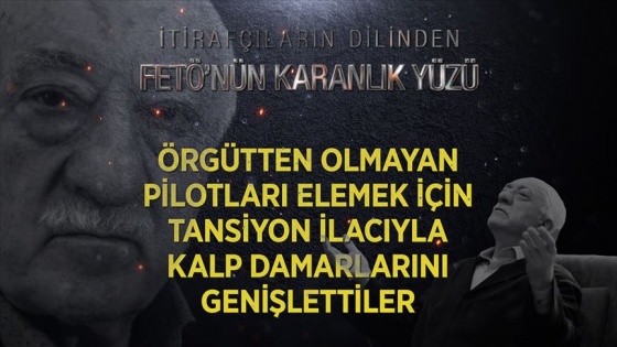 Örgütten olmayan pilotları elemek için tansiyon ilacıyla kalp damarlarını genişlettiler