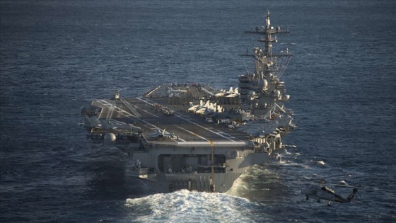 Orta Doğu'dan dönen ABD uçak gemisi Atlas Okyanusu'nda bekletilecek