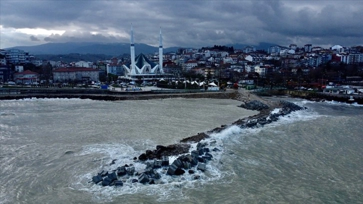 Orta Karadeniz'de fırtına uyarısı