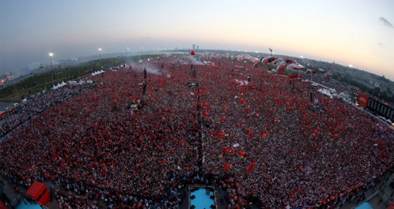 Ortak miting Yenikapı'da...