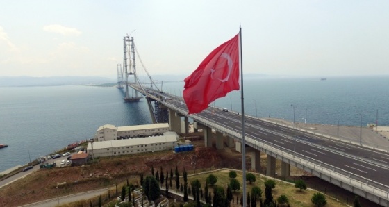 Osmangazi Köprüsü'nün 3 yıllık öyküsünün nefes kesen görüntüleri