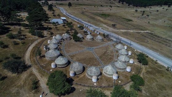 Osmanlı'nın savaşlara hazırlandığı Kocayayla'daki otağlar izole tatilin adresi oldu