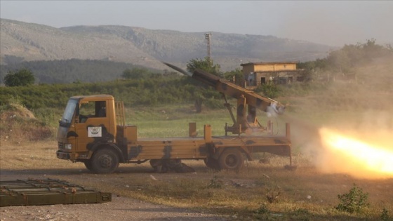 ÖSO'dan rejim güçleri ve YPG/PKK'nın saldırılarına misilleme