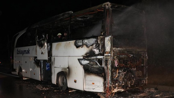 Otobüs şoförünün dikkati olası faciayı önledi