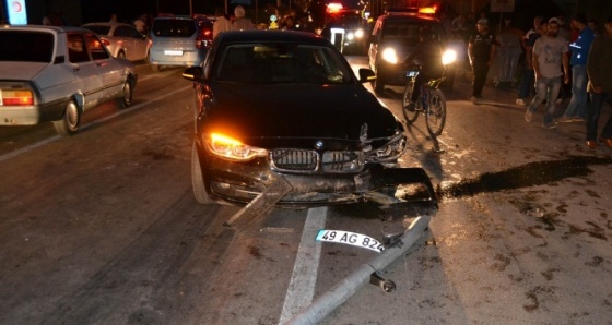 Otomobilin çarptığı Suriyeli kız çocuğu ağır yaralandı