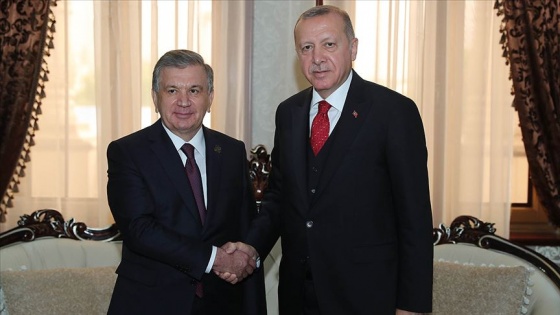 Özbekistan Cumhurbaşkanı Mirziyoyev'den Erdoğan'a başsağlığı mesajı