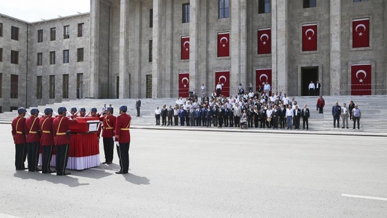 Özdemir için TBMM de cenaze töreni