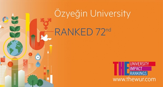 Özyeğin Üniversitesi ‘THE Impact' sıralamasında