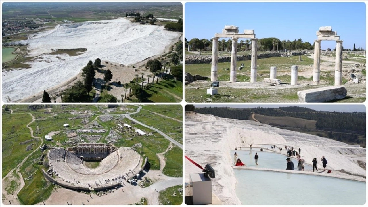 Pamukkale 25 yılda 37 milyondan fazla ziyaretçi ağırladı