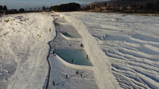 Pamukkale son 21 yılın en sakin dönemini yaşıyor