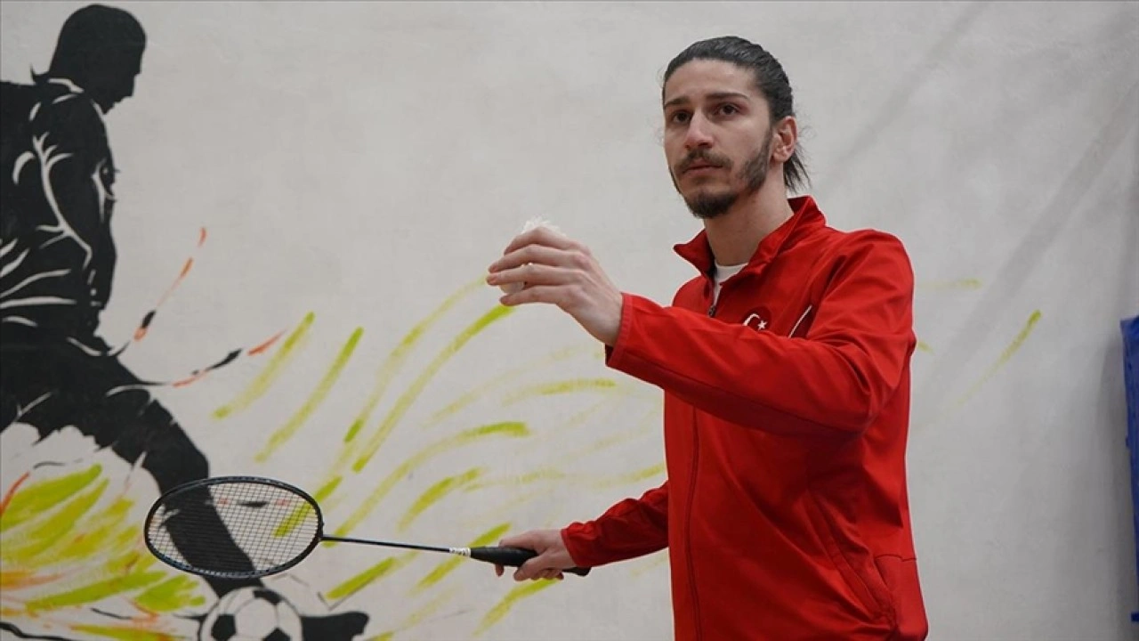 Para badmintoncu Sedat Tümkaya'nın yeni hedefi 2028 Los Angeles Paralimpik Oyunları