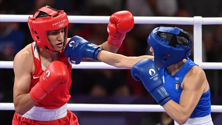 Paris'te İtalyan boksör Angela Carini 46. saniyede oyundan çekildi
