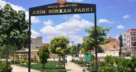 Kim demiş HDP&#039;li belediyeler çalışmıyor diye! İşte icraatı: Parka, PYD’li canlı bombanın adı verildi