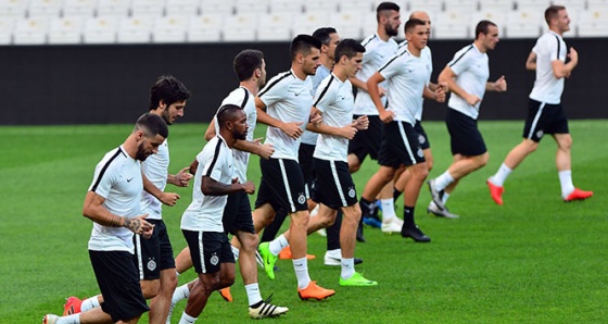 Partizan, Vodafone Park’ta antrenman yaptı