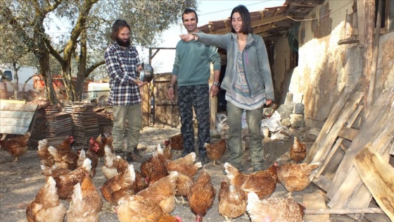 Permakültür çiftliği için karavanla 8 ülkeyi aşarak Bilecik'e geldiler