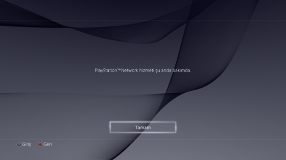 PlayStation Network yine çöktü