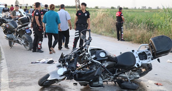 Polis limon hırsızlarını kovalarken kaza yaptı: 2 ağır yaralı