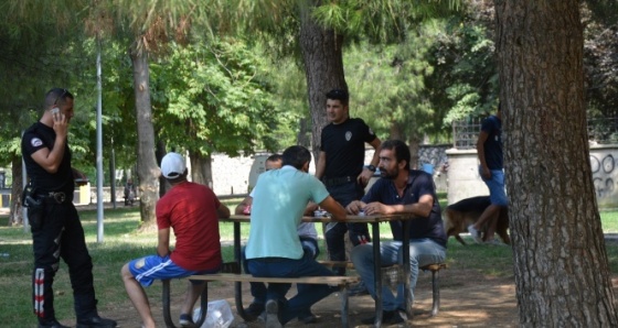 Polis parklarda kuş uçurtmuyor