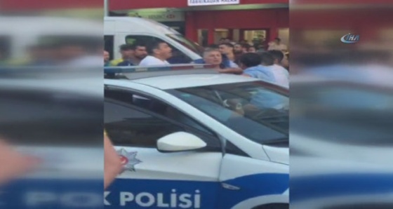 Polisi linç kamerada