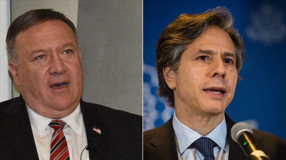 Pompeo, Biden'ın dışişleri bakanı adayı Blinken ile görüştü