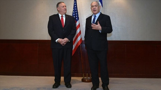 Pompeo ve Netanyahu 'İran'ın bölgedeki zararlı etkisi'ni görüştü