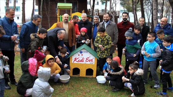 Postacılar hem posta hem de sokak hayvanlarına mama dağıtacak