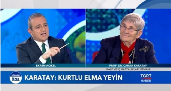 Prof. Dr. Canan Karatay: 'Yemekten sonra çay içmeyin'