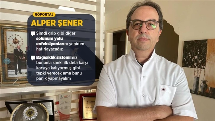 Prof. Dr. Şener salgın döneminde kaybolan solunum yolu enfeksiyonlarını anlattı