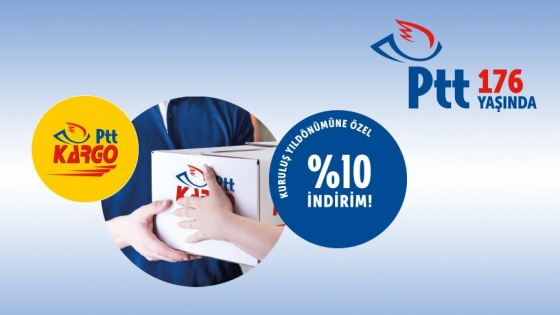 PTT'den yüzde 10 indirim