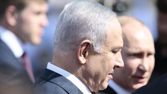 Putin, Netanyahu ile 