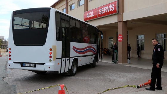 Rahatsızlanan yolcu hastaneye halk otobüsüyle götürüldü