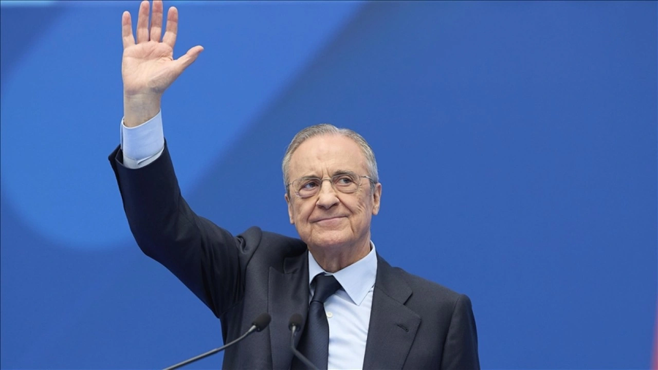 Real Madrid'de karşısına aday çıkmayan Florentino Perez tekrar başkan seçildi