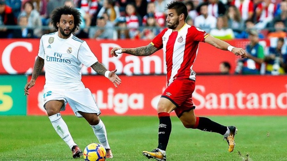 Real Madrid Girona'da kaybetti