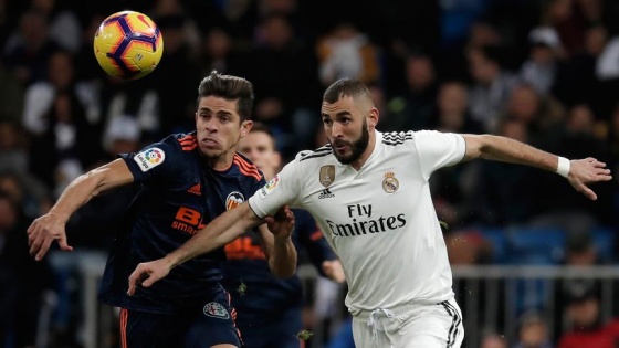 Real Madrid Valencia'yı iki farkla yendi