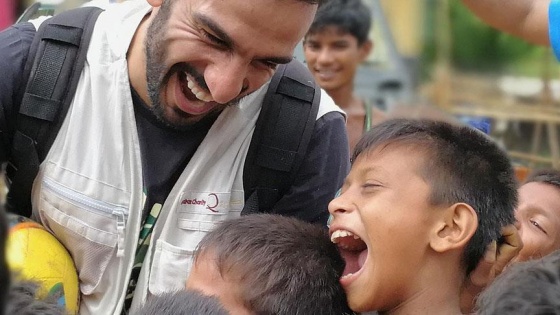 'Rohingyalı çocukların gülmeye ihtiyacı var'