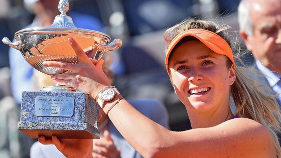 Roma Açık'ta şampiyon Svitolina