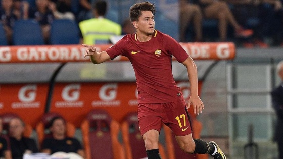 Roma'ya galibiyeti Cengiz Ünder getirdi