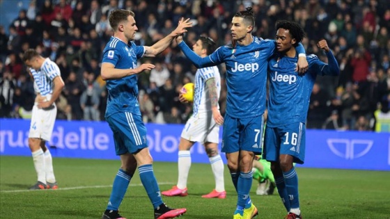 Ronaldo'nun bininci maçında Juventus liderliği bırakmadı