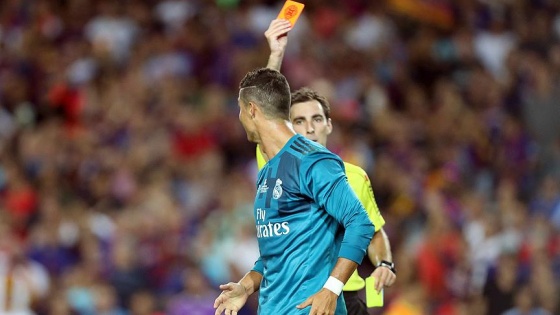 Ronaldo'ya 'Süper Kupa' cezası