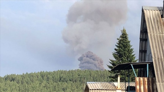 Rusya'da askeri birlikte patlama