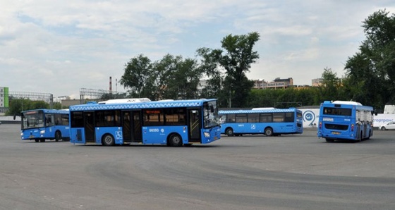 Rusya'da elektrikli otobüsler yollara çıktı