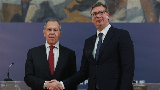 Rusya Dışişleri Bakanı Lavrov ve Sırbistan Cumhurbaşkanı Vucic telefonda görüştü