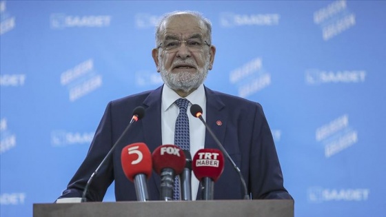 Saadet Partisi Genel Başkanı Karamollaoğlu'ndan Akıncı'ya eleştiri