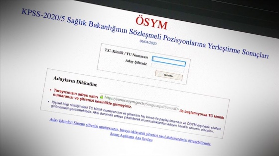 Sağlık Bakanlığına 18 bin personel yerleştirme sonuçları açıklandı