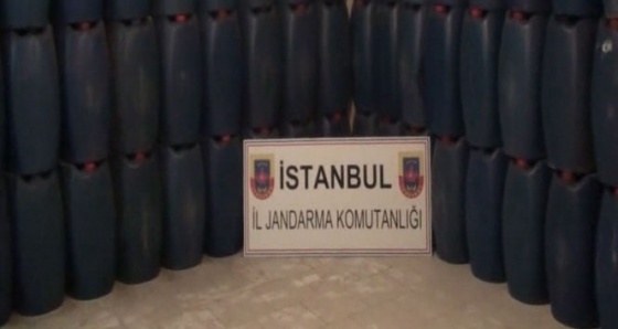 Sahte rakı fabrikasına jandarma baskını