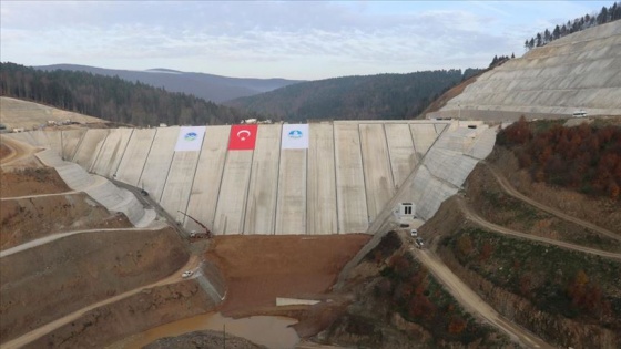 Sakarya&#039;da, Akçay Barajı&#039;nda su tutulmaya başlandı
